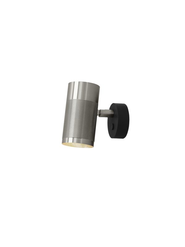 THORUP - Patrone Væglampe H12, Nickel-plated Brass