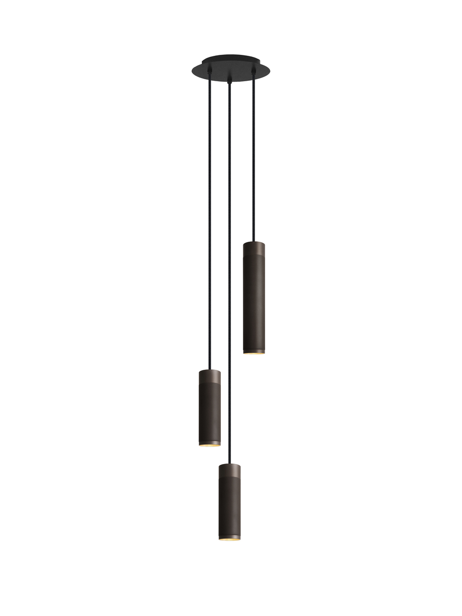 THORUP - Patrone Cluster Pendel, Browned Brass
