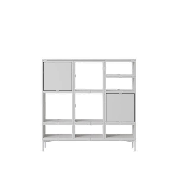 MUUTO - Stacked Opbevaringssystem Hallway 3, Grey