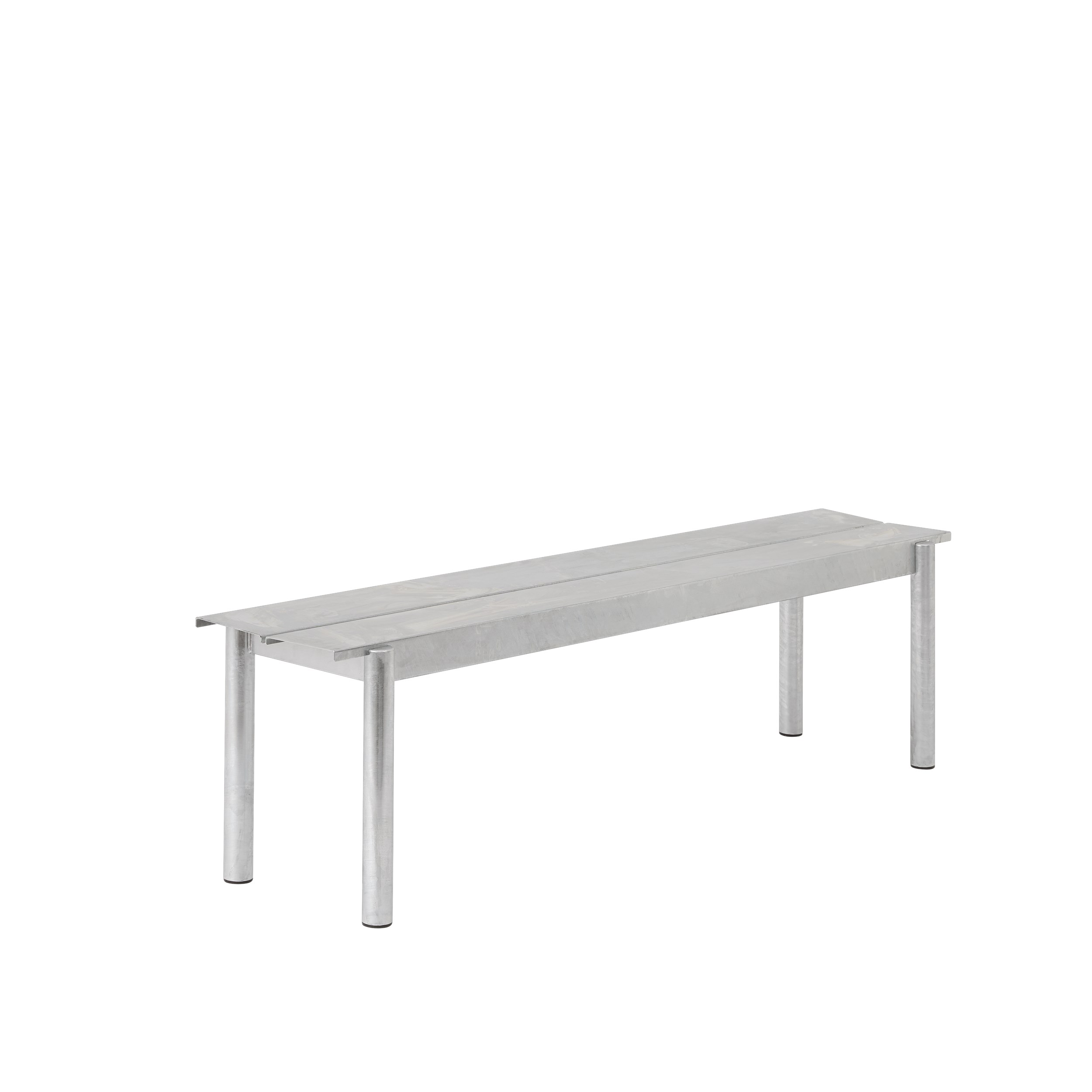 MUUTO - Linear Steel Bænk 170x34, Warm Galvanized Steel