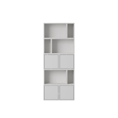 MUUTO - Stacked Opbevaringssystem Bookcase 8, Grey