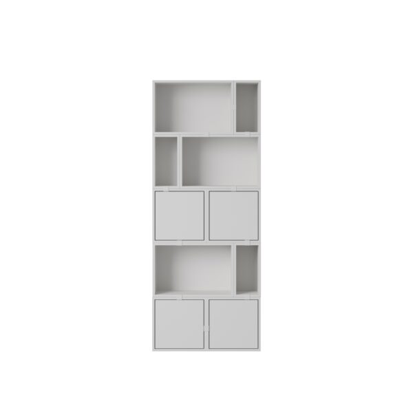 MUUTO - Stacked Opbevaringssystem Bookcase 8, Grey
