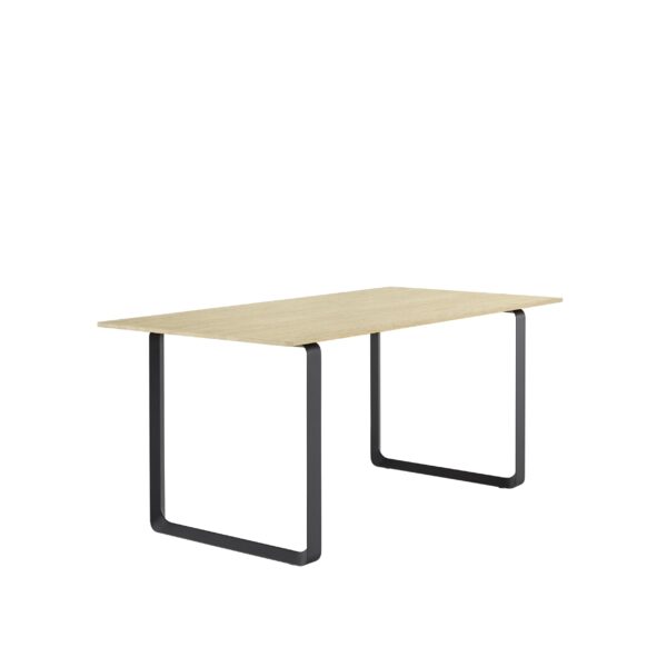MUUTO - 70/70 Spisebord 170X85, Solid Oak/Anthracite Black - Billede 2