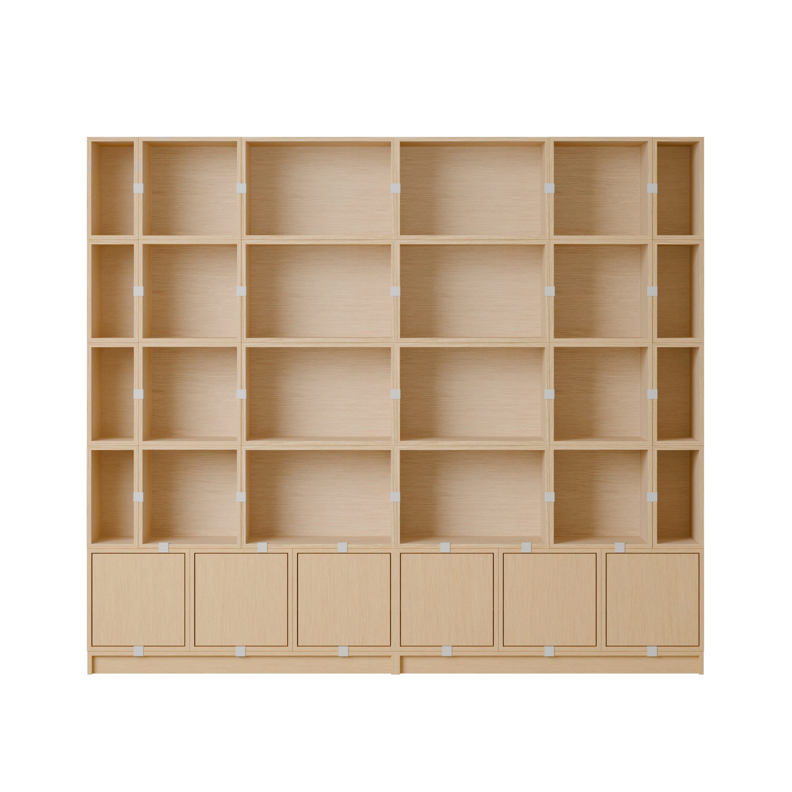 MUUTO - Stacked Opbevaringssystem Bookcase 1, Oak