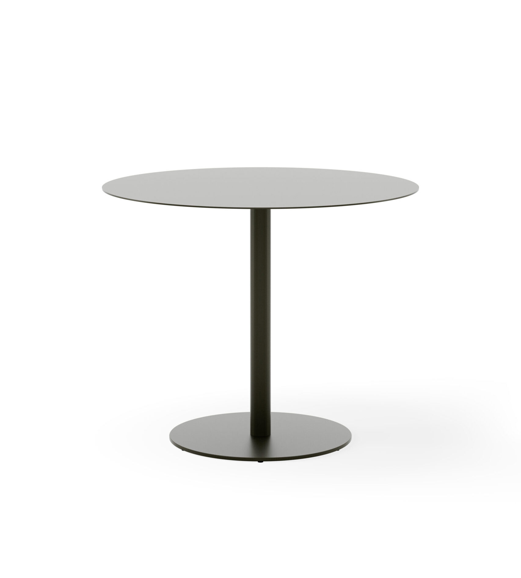 NEW WORKS - May Havebord Ø90, Dark Green
