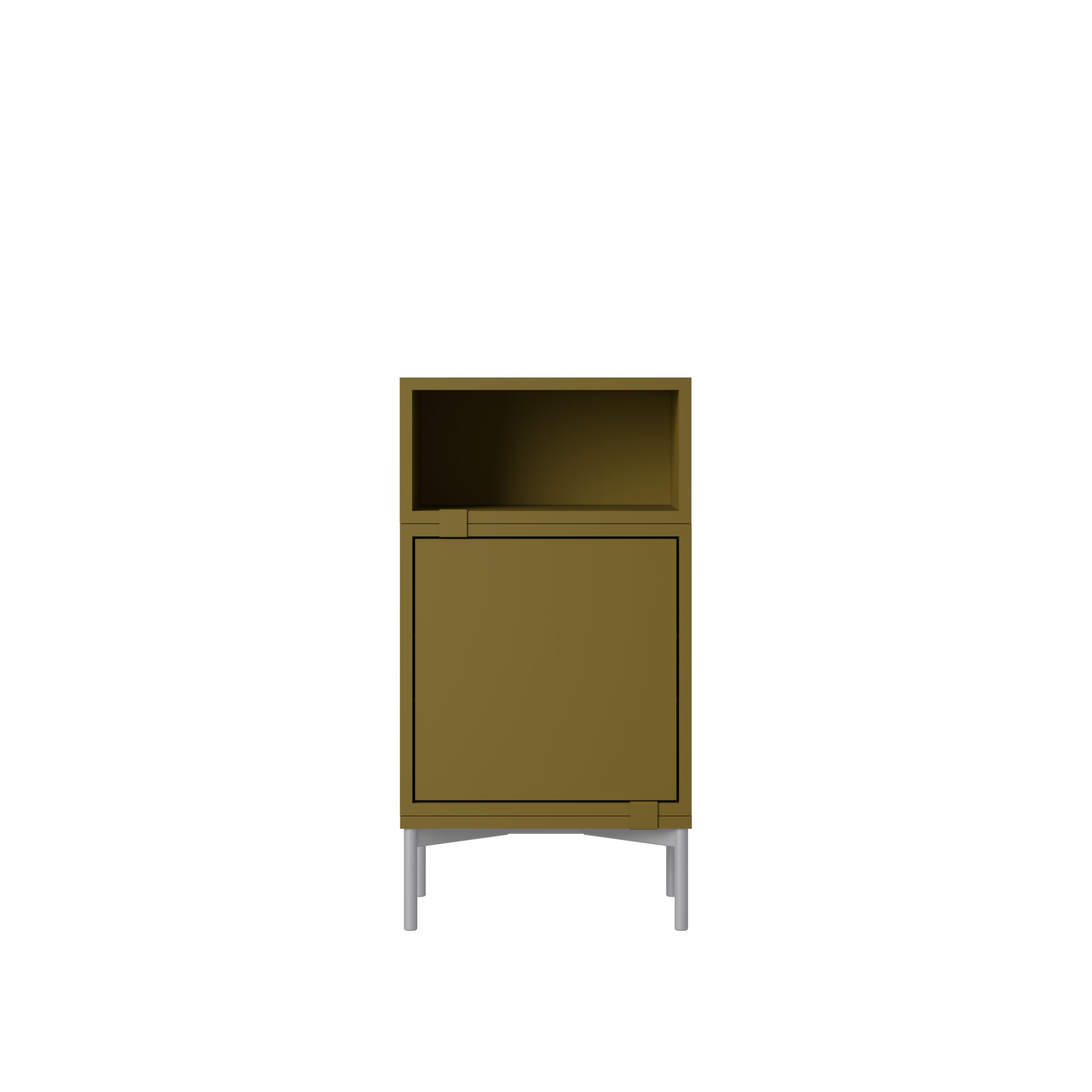MUUTO - Stacked Opbevaringssystem Natbord, Brown Green