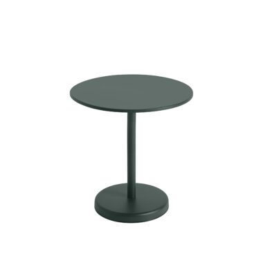 MUUTO - Linear Steel Udendørs Cafébord, Dark Green