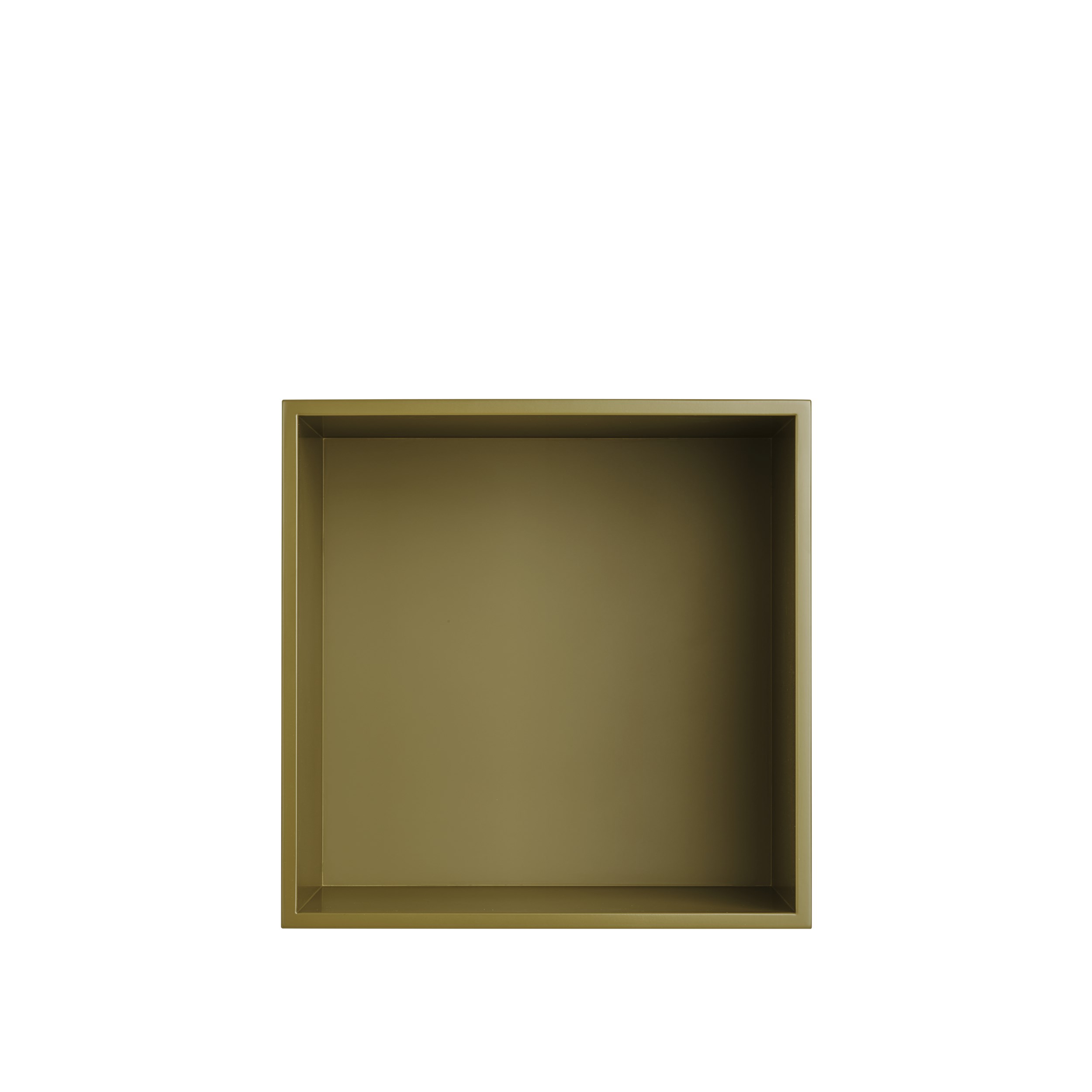 MUUTO - Stacked Opbevaringssystem Modul M. Bagplade, Brown Green
