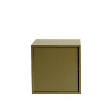 MUUTO - Stacked Opbevaringssystem Modul m. Dør, Brown Green