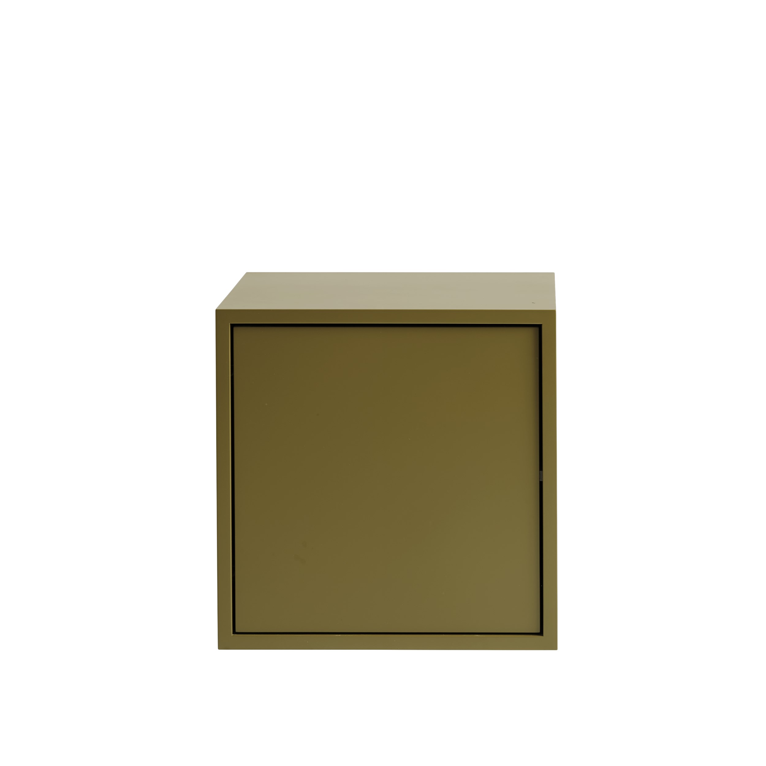 MUUTO - Stacked Opbevaringssystem Modul m. Dør, Brown Green