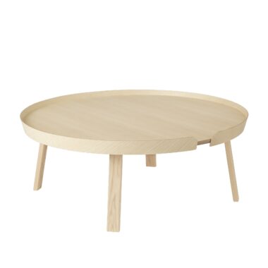 MUUTO - Around Sofabord Ø95, Ash