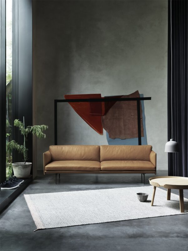 MUUTO - Around Sofabord Ø95, Ash - Billede 3