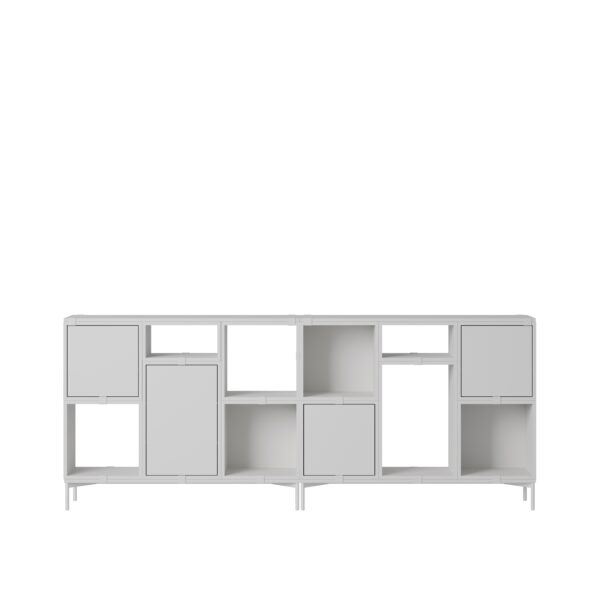 MUUTO - Stacked Opbevaringssystem Office 3, Grey
