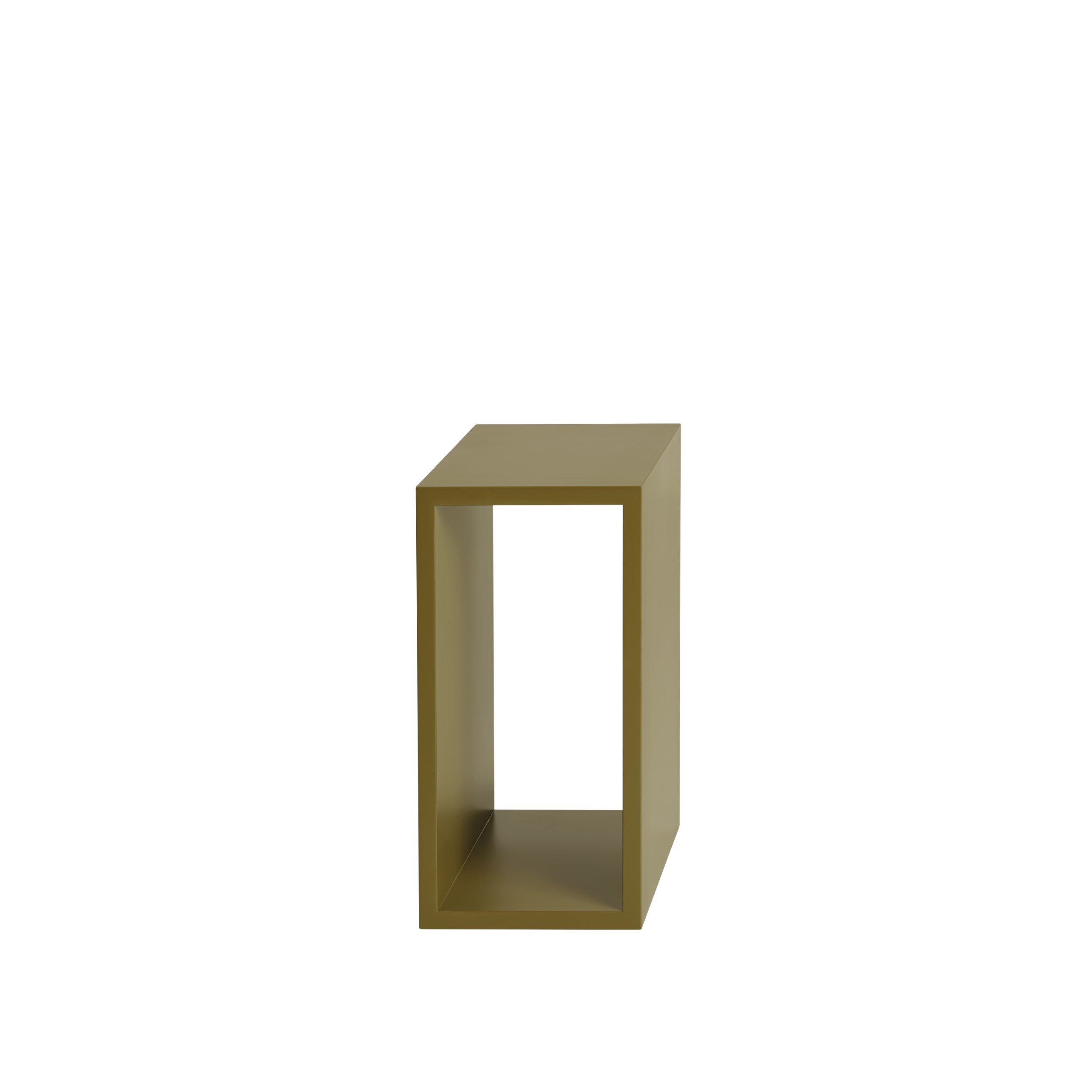 MUUTO - Stacked Opbevaringssystem Modul Open, Brown Green