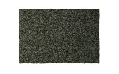 Et firkantet, NORMANN COPENHAGEN - Polli Gulvtæppe 200x300 tæppe isoleret på en hvid baggrund. Tæppet fremstår tæt med en ensartet, kort luv, hvilket giver det et ensartet udseende.