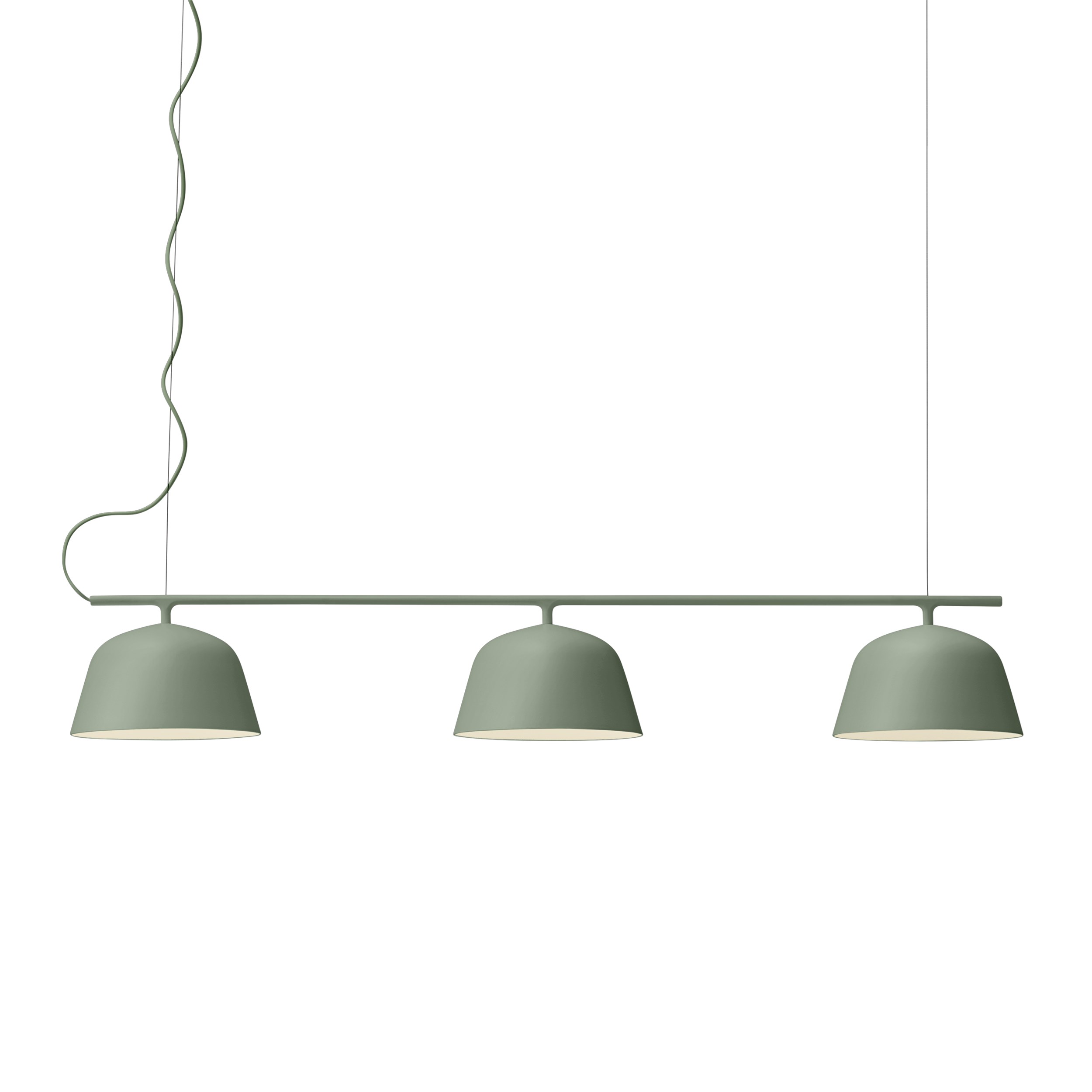 MUUTO - Ambit Rail Lampe, Dusty Green