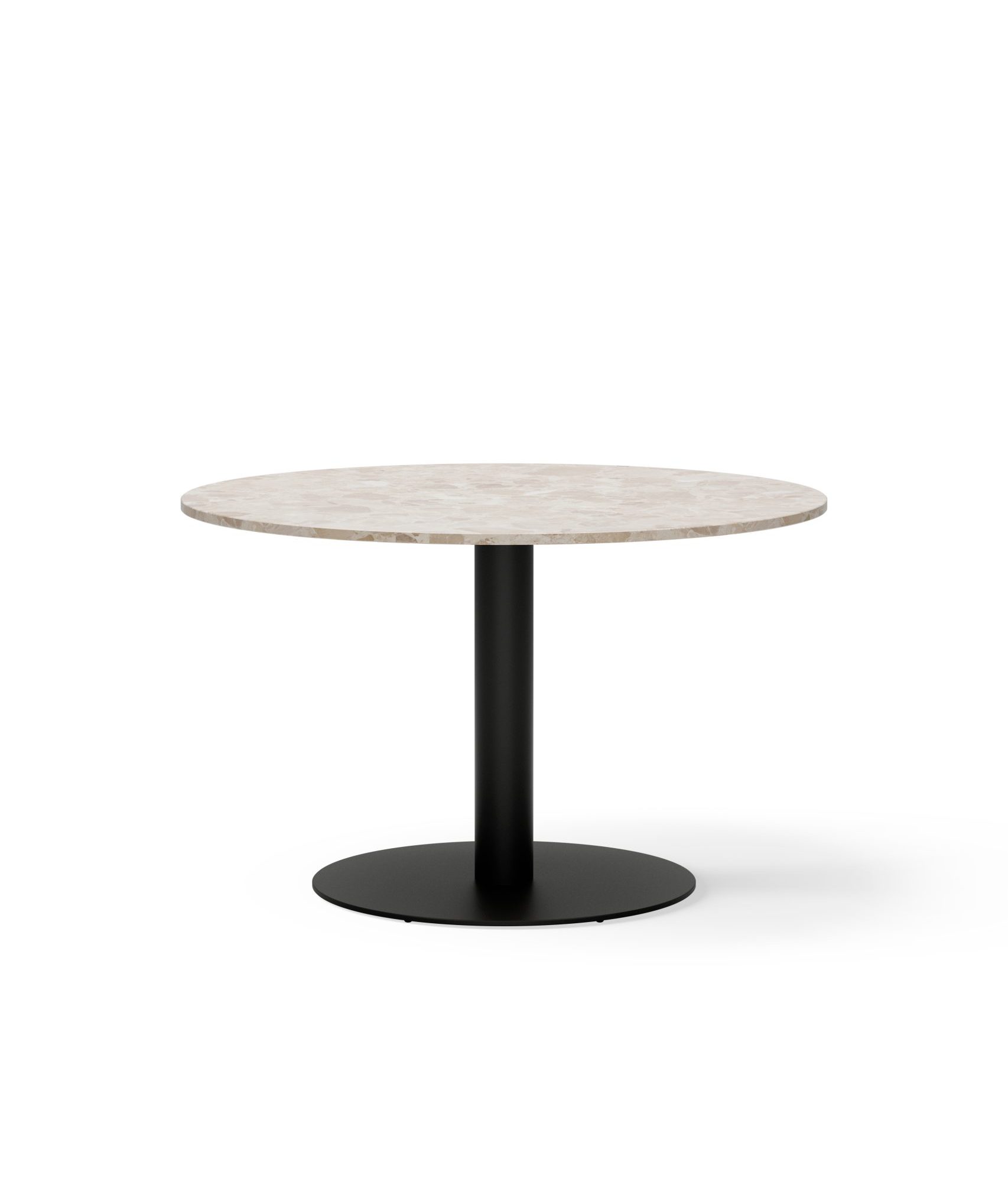 NEW WORKS - Florence Column Spisebord Ø120, Kunis Breccia