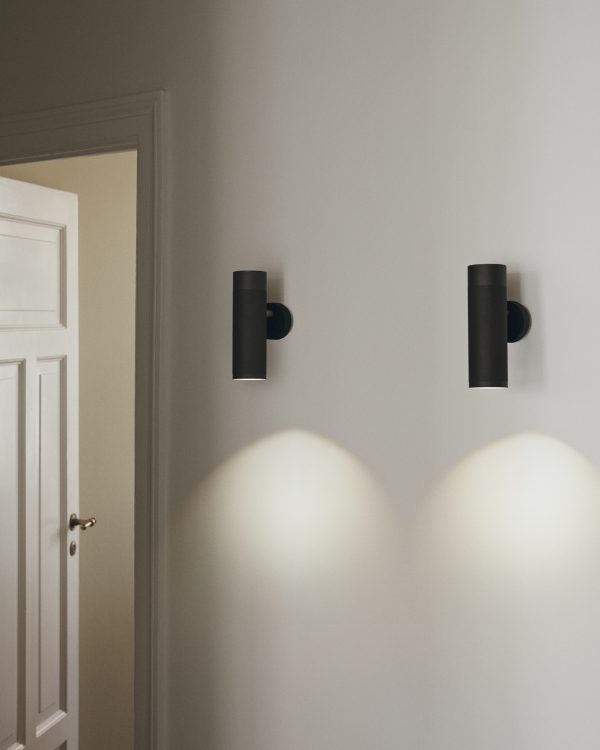 THORUP - Patrone Væglampe H20, Black-browned Brass/Brass - Billede 2
