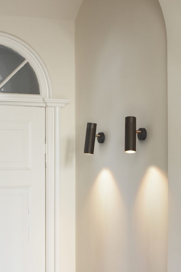 THORUP - Patrone Væglampe H20, Black-browned Brass/Brass - Billede 4