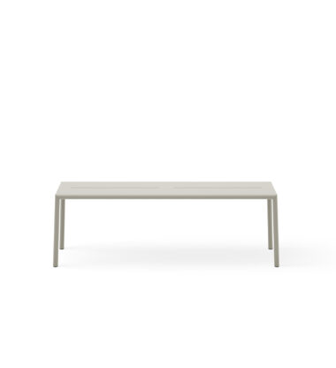NEW WORKS - May Havebænk 140x35, Light Grey
