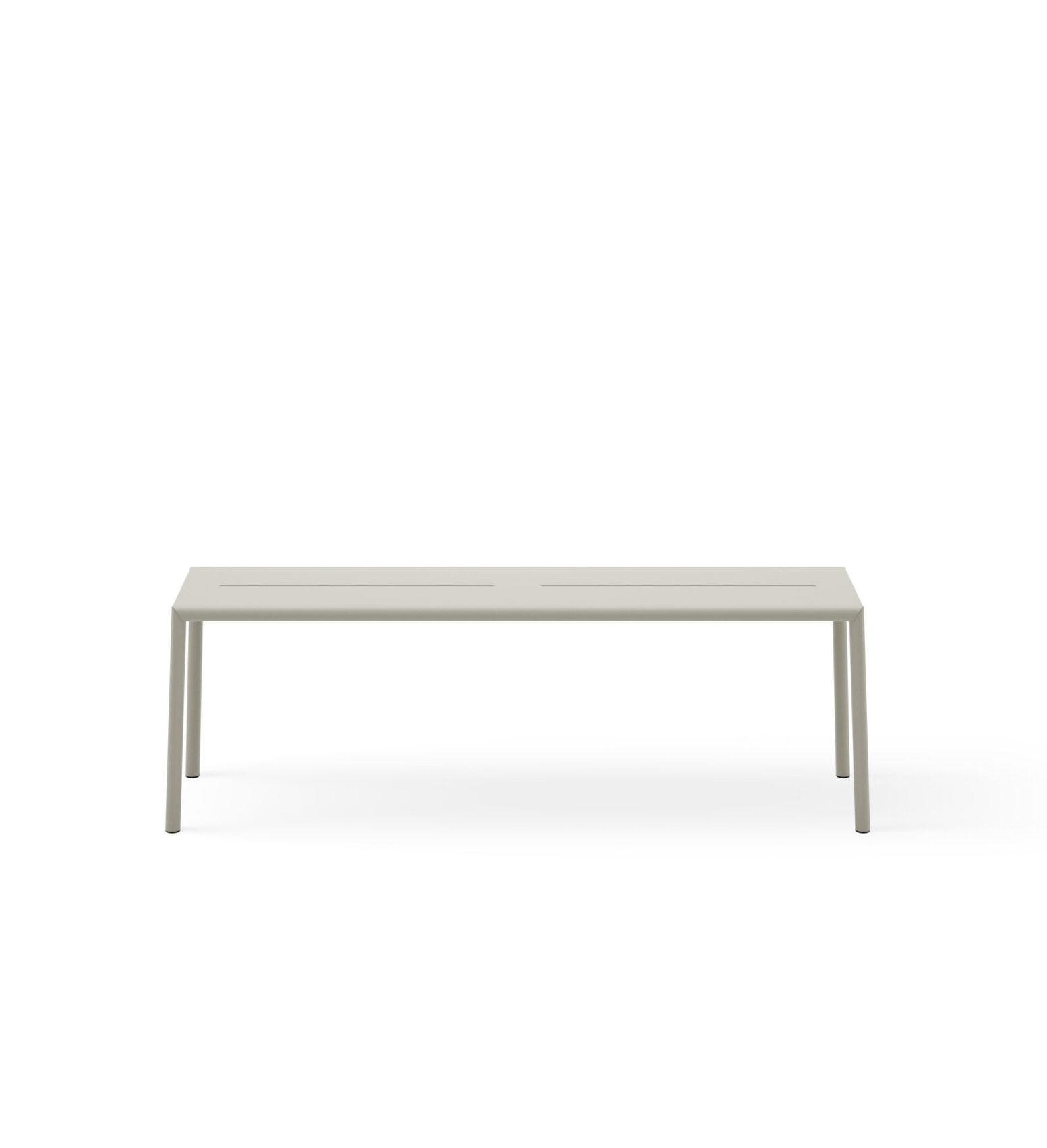 NEW WORKS - May Havebænk 140x35, Light Grey