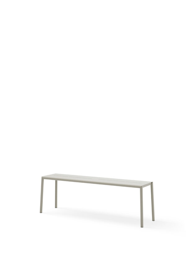 NEW WORKS - May Havebænk 140x35, Light Grey - Billede 2
