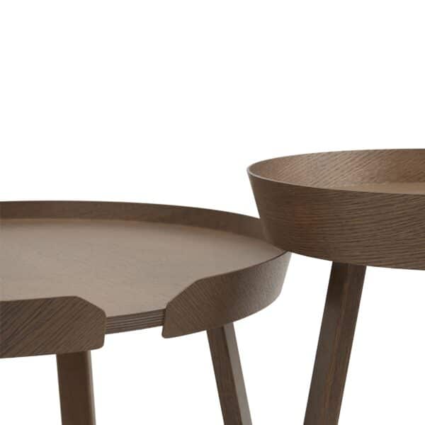 MUUTO - Around Sofabord Ø95, Stained Dark Brown - Billede 2