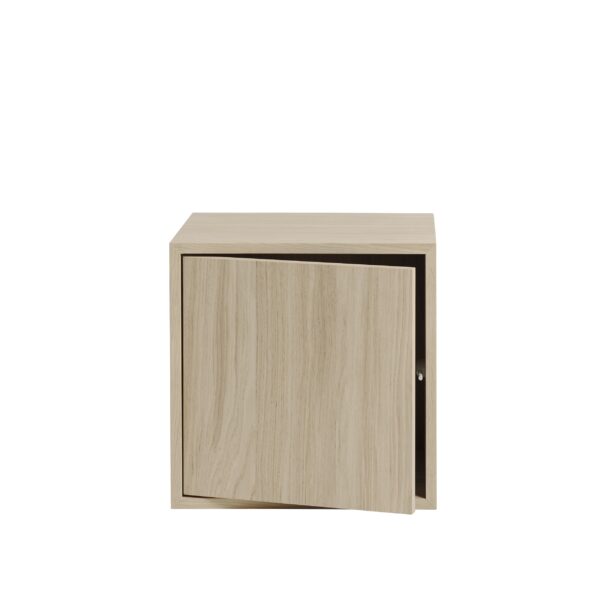 MUUTO - Stacked Opbevaringssystem Modul m. Dør, Oak