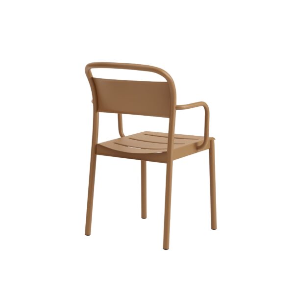MUUTO - Linear Havestol m. Armlæn, Burnt Orange - Billede 2