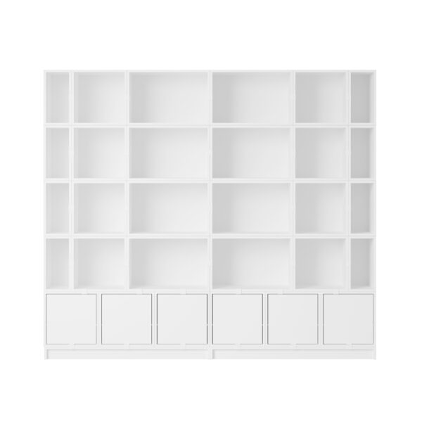 MUUTO - Stacked Opbevaringssystem Bookcase 1, White