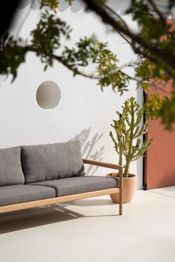 ETHNICRAFT - Jack Udendørs Sofa 2+ Seater, Mocha - Billede 6