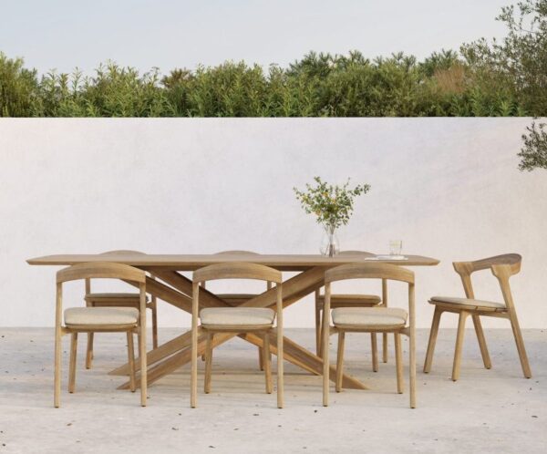 ETHNICRAFT - Mikado Havebord 203x104, Teak - Billede 5