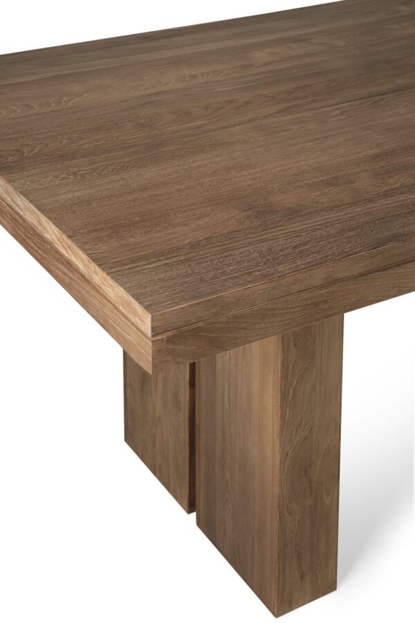 ETHNICRAFT - Double Spisebord M. Udtræk, Teak 200/300x100 - Billede 6