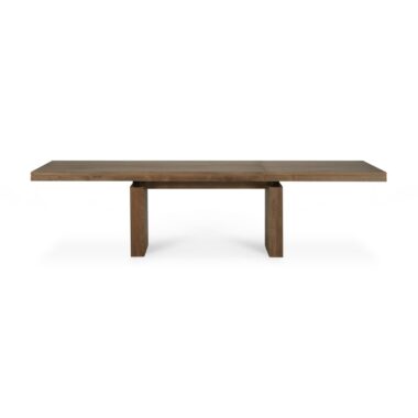 ETHNICRAFT - Double Spisebord M. Udtræk, Teak 200/300x100