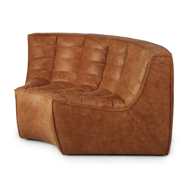 ETHNICRAFT - N701 Sofamodul Hjørne, Old Saddle - Billede 2