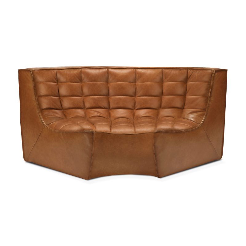 ETHNICRAFT - N701 Sofamodul Hjørne, Old Saddle