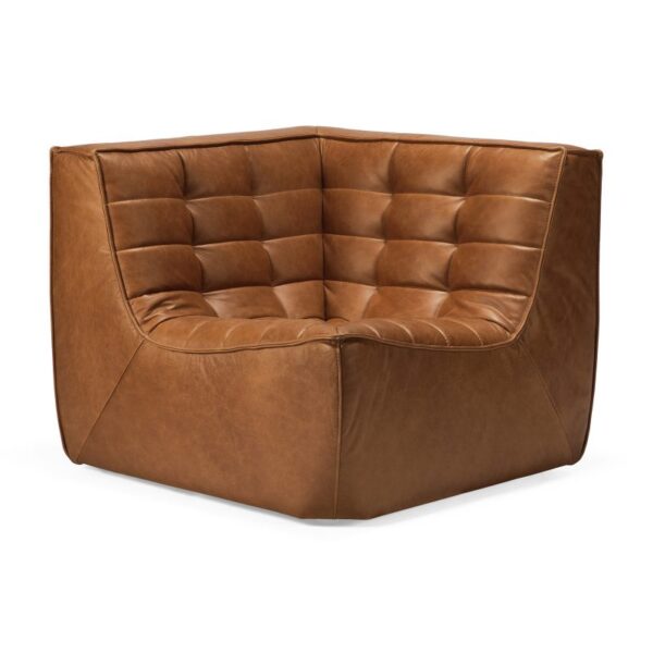 ETHNICRAFT - N701 Sofamodul Hjørne, Old Saddle