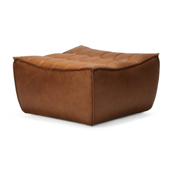 ETHNICRAFT - N701 Puf, Old Saddle - Billede 2