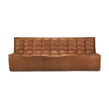 ETHNICRAFT - N701 Sofamodul 3 Seater, Old Saddle