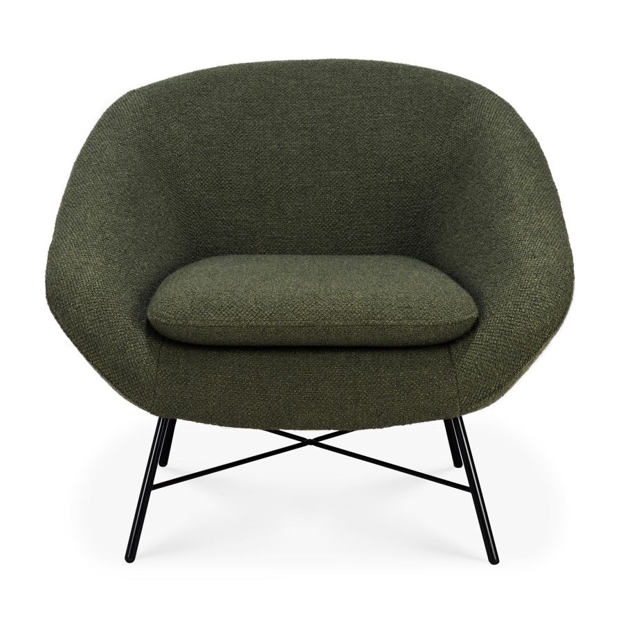 ETHNICRAFT - Barrow Loungestol, Pine Green