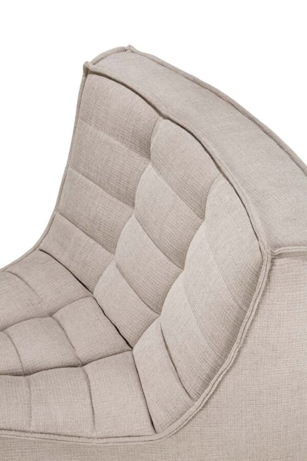 ETHNICRAFT - N701 Sofamodul 45° Hjørne, Beige - Billede 2