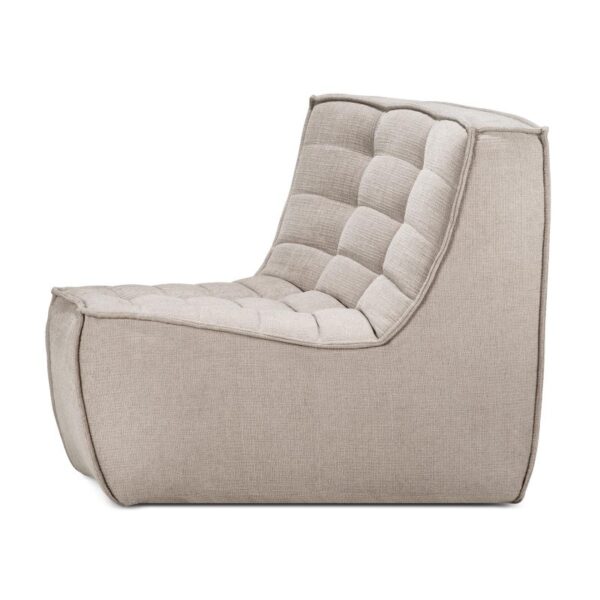 ETHNICRAFT - N701 Sofamodul 45° Hjørne, Beige - Billede 3