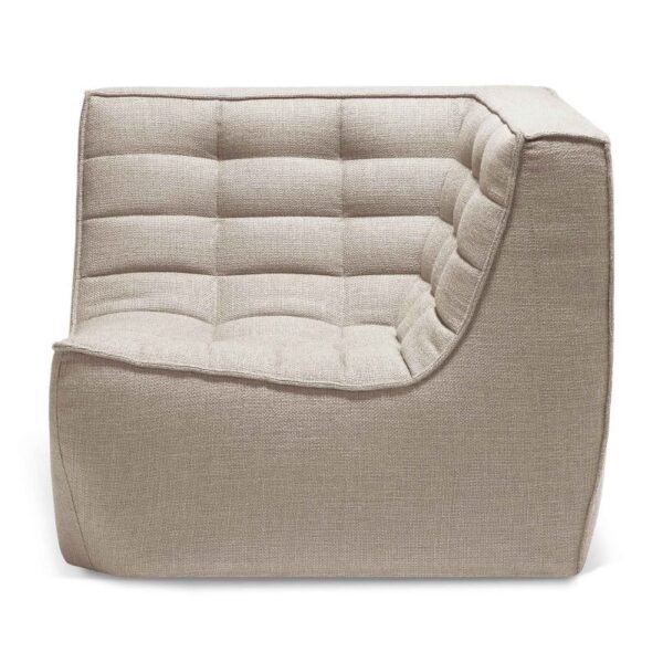 ETHNICRAFT - N701 Sofamodul Hjørne, Beige - Billede 2