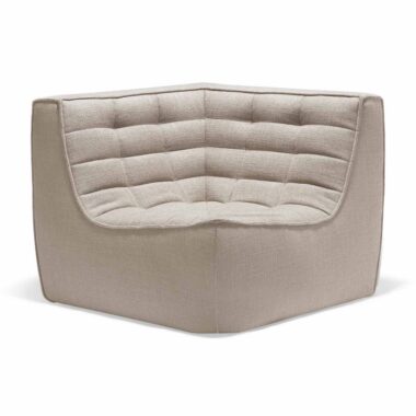 ETHNICRAFT - N701 Sofamodul Hjørne, Beige