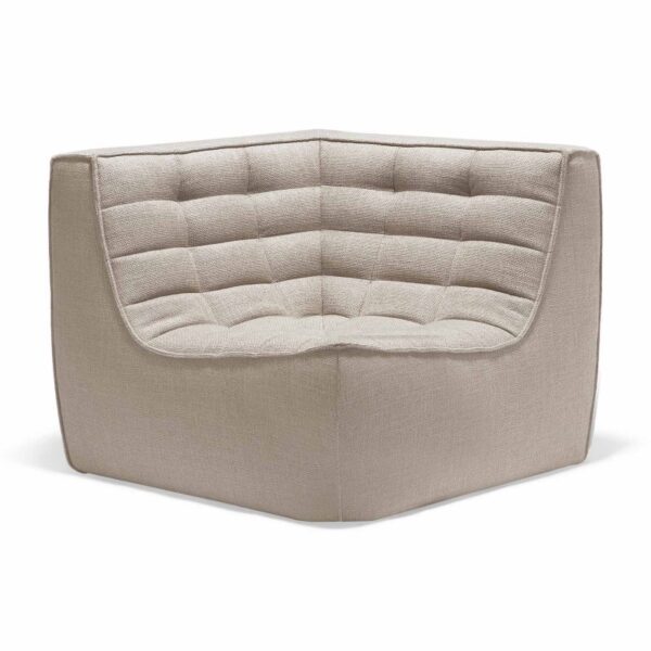 ETHNICRAFT - N701 Sofamodul Hjørne, Beige