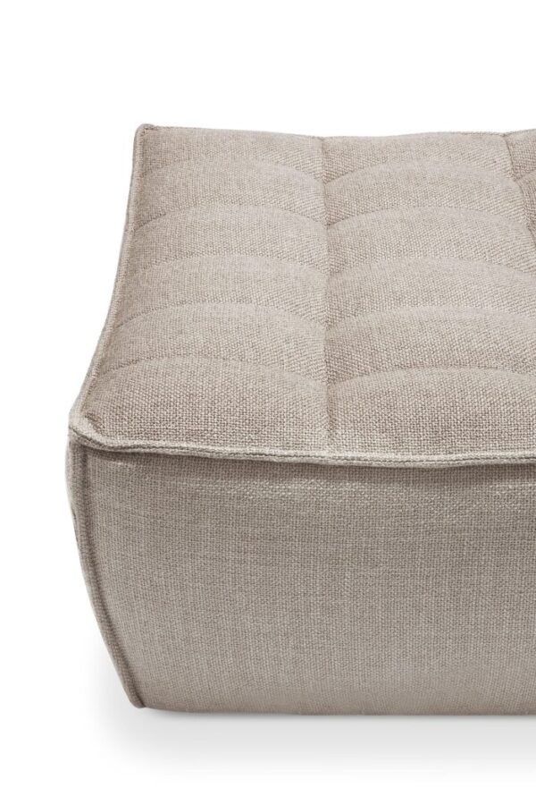 ETHNICRAFT - N701 Puf, Beige - Billede 2