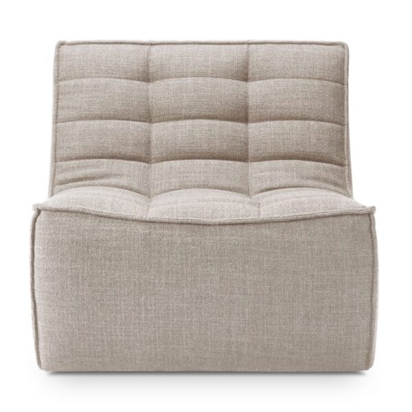 ETHNICRAFT - N701 Sofamodul 1 Seater, Beige