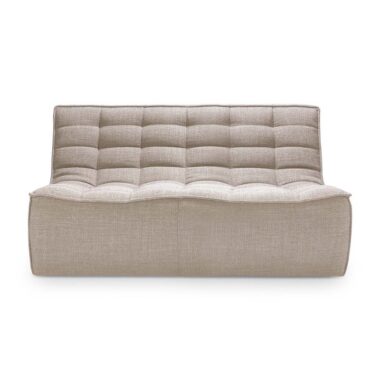 ETHNICRAFT - N701 Sofamodul 2 Seater, Beige