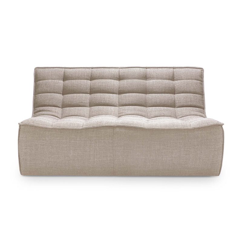 ETHNICRAFT - N701 Sofamodul 2 Seater, Beige