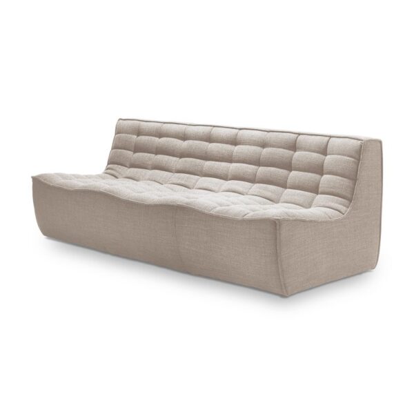 ETHNICRAFT - N701 Sofamodul 3 Seater, Beige - Billede 2